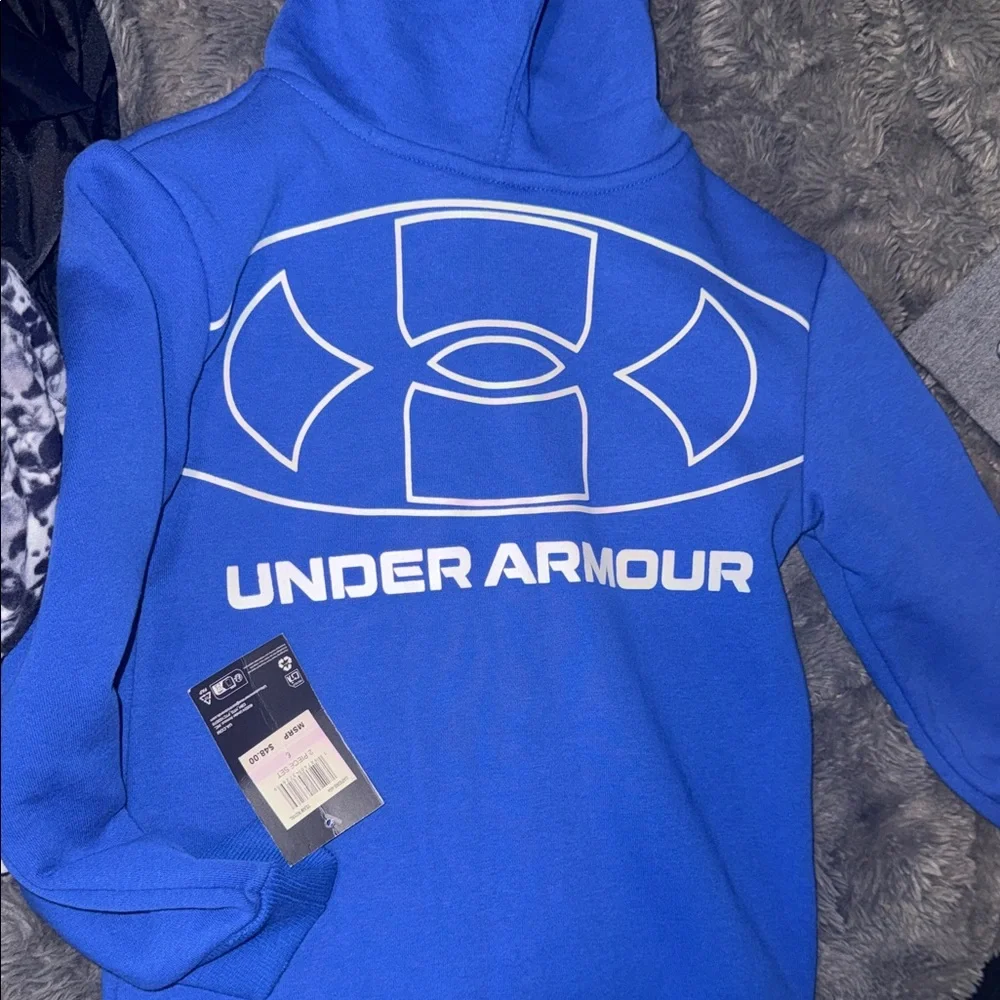 Under Armour Royal Blue Full-Zip Hoodie